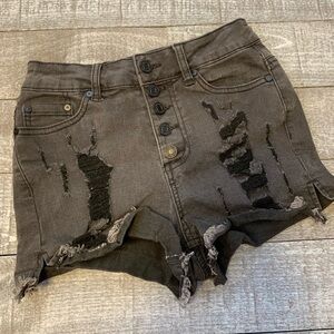 Indigo Rein Distressed Jean Shorts